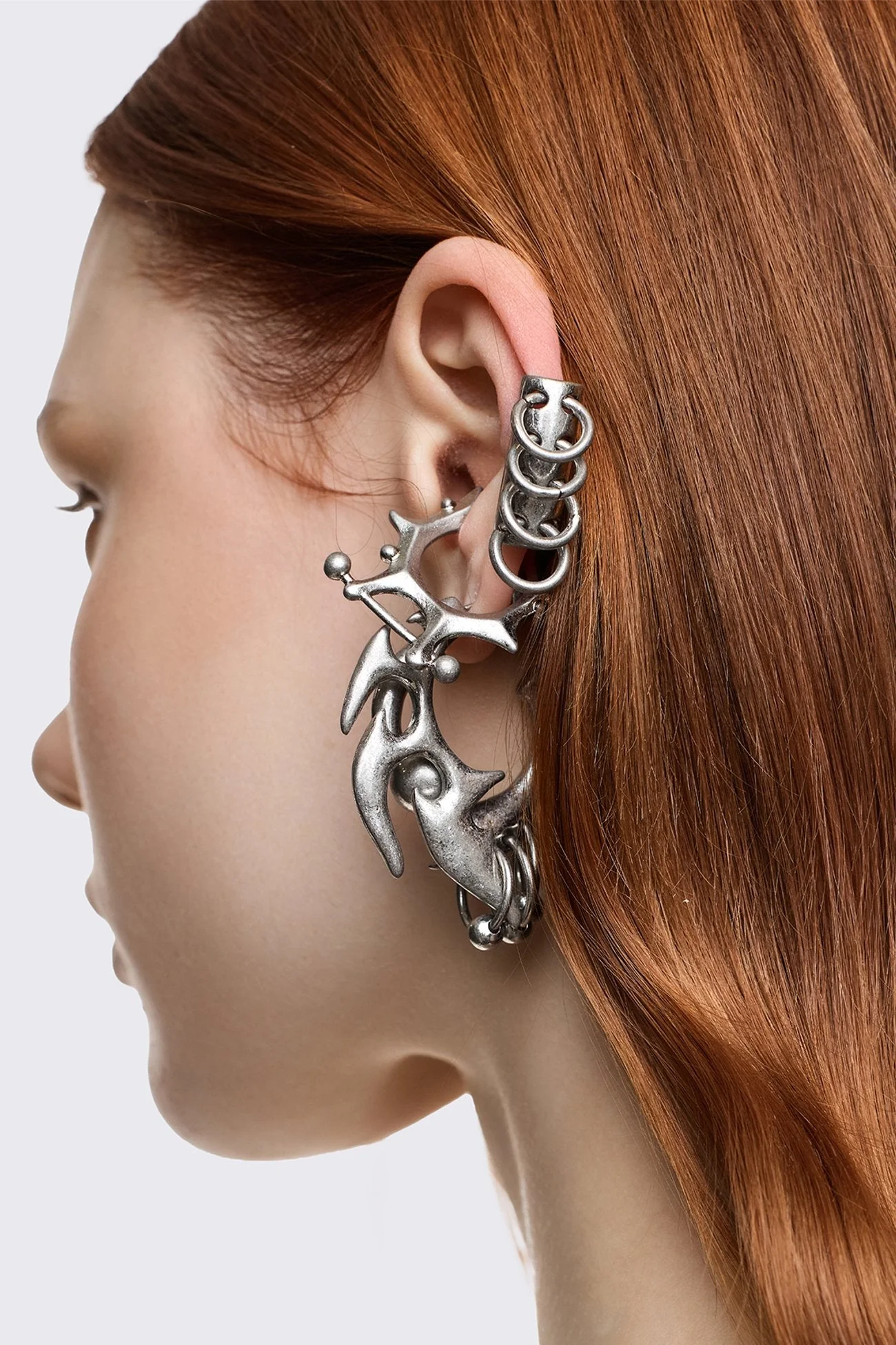 Dark Tribal Earring Set