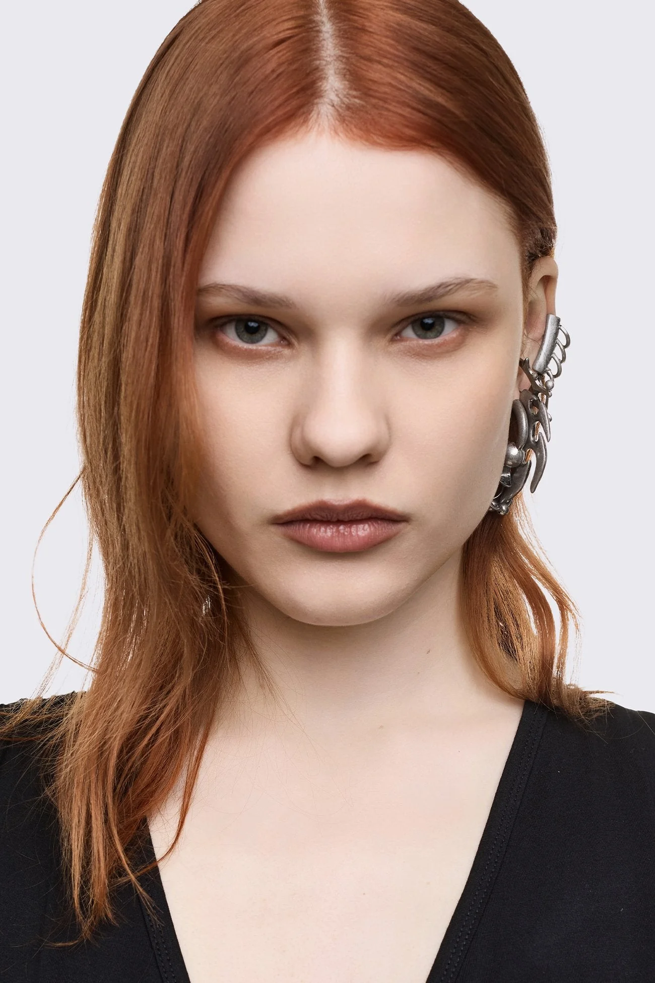 Dark Tribal Earring Set