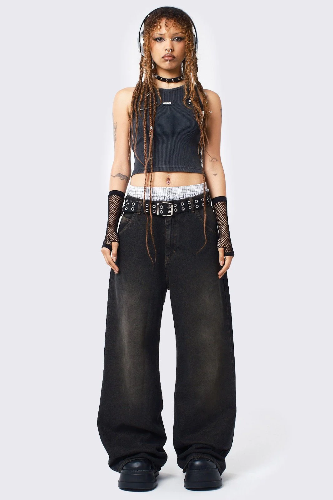 854-echo-black-overdye-baggy-jeans-2.webp Echo Black Overdye Baggy Jeans