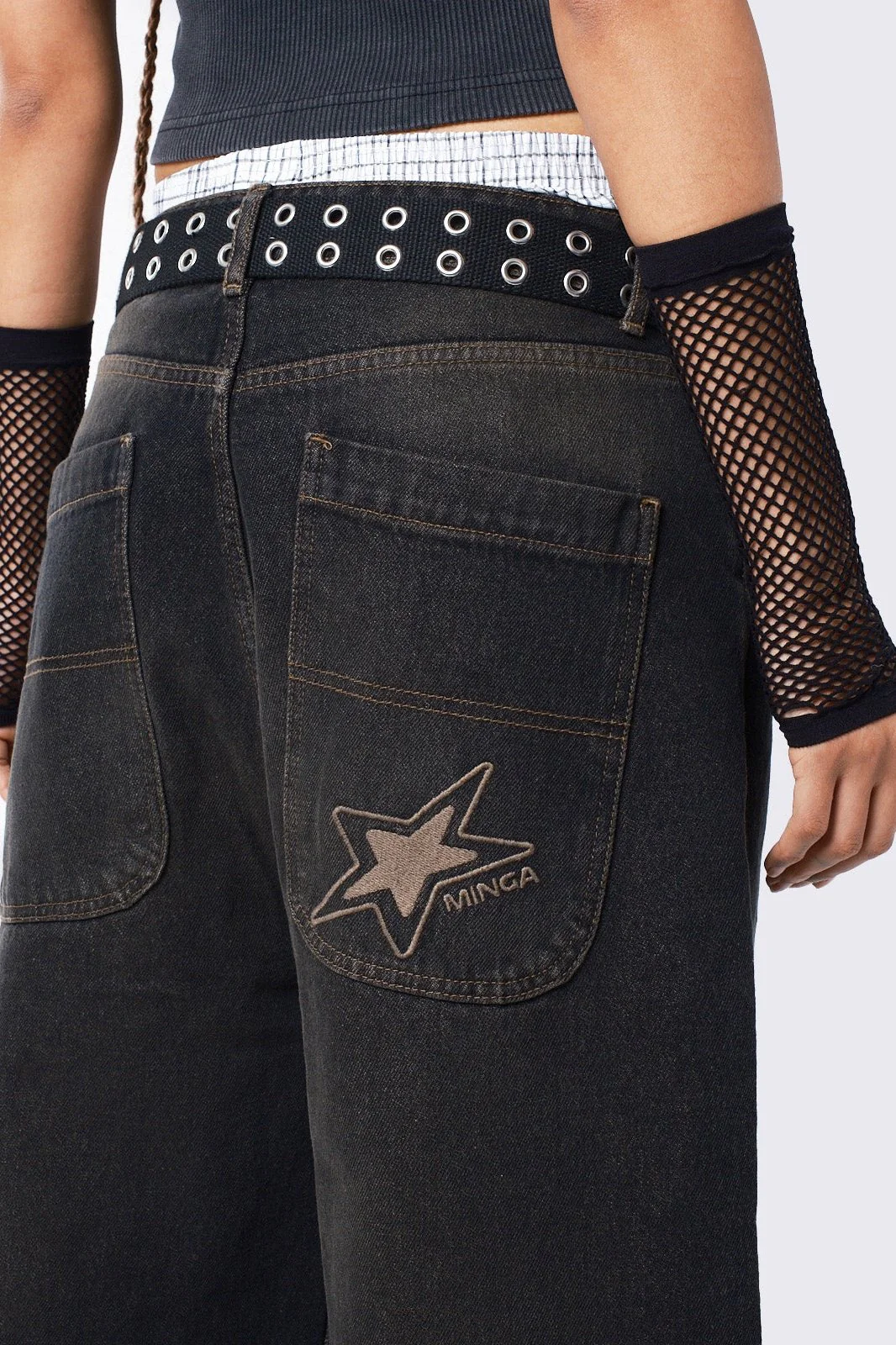 854-echo-black-overdye-baggy-jeans-5.webp Echo Black Overdye Baggy Jeans