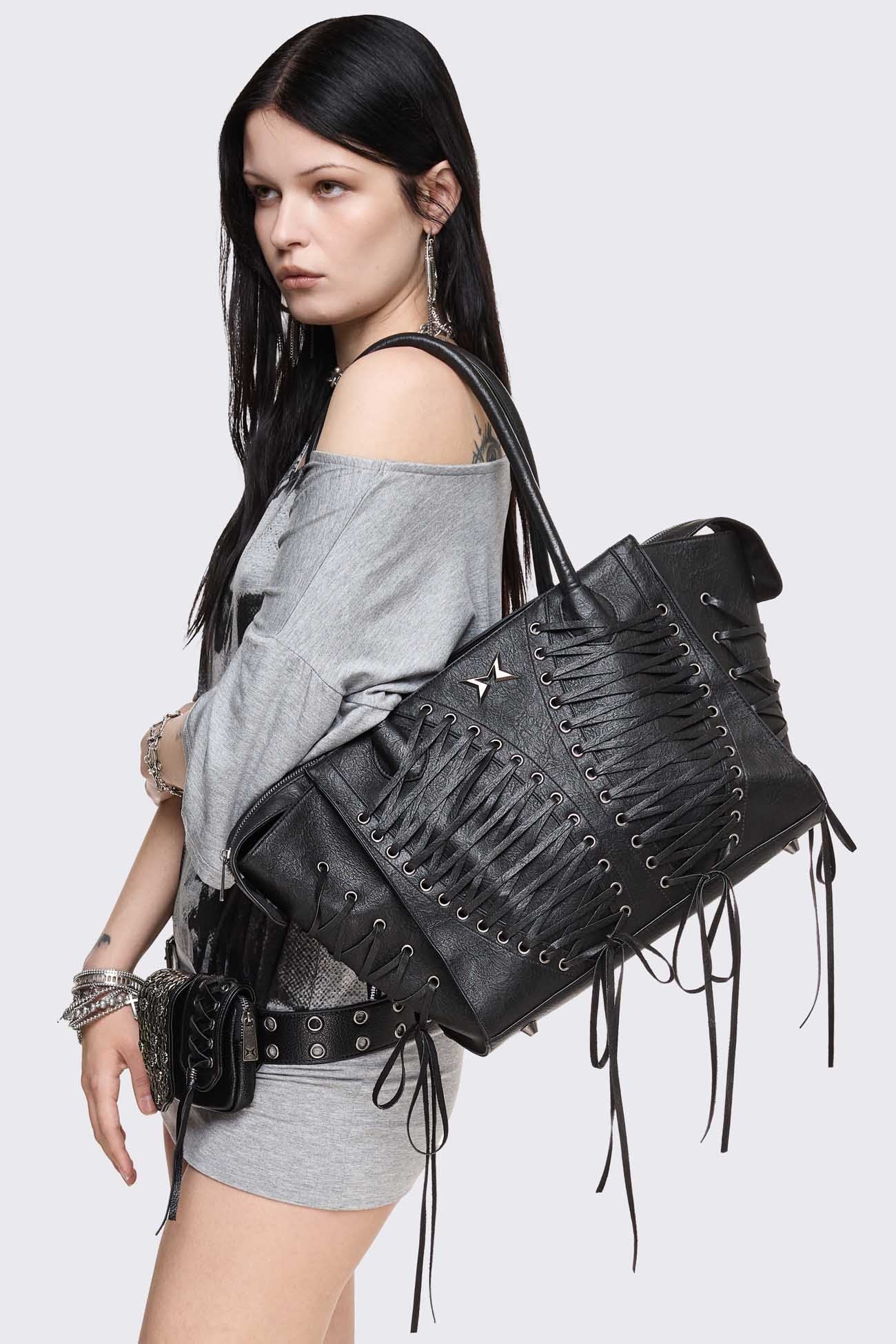 88-avery-lace-up-shoulder-bag-5.jpg Avery Lace-Up Shoulder Bag