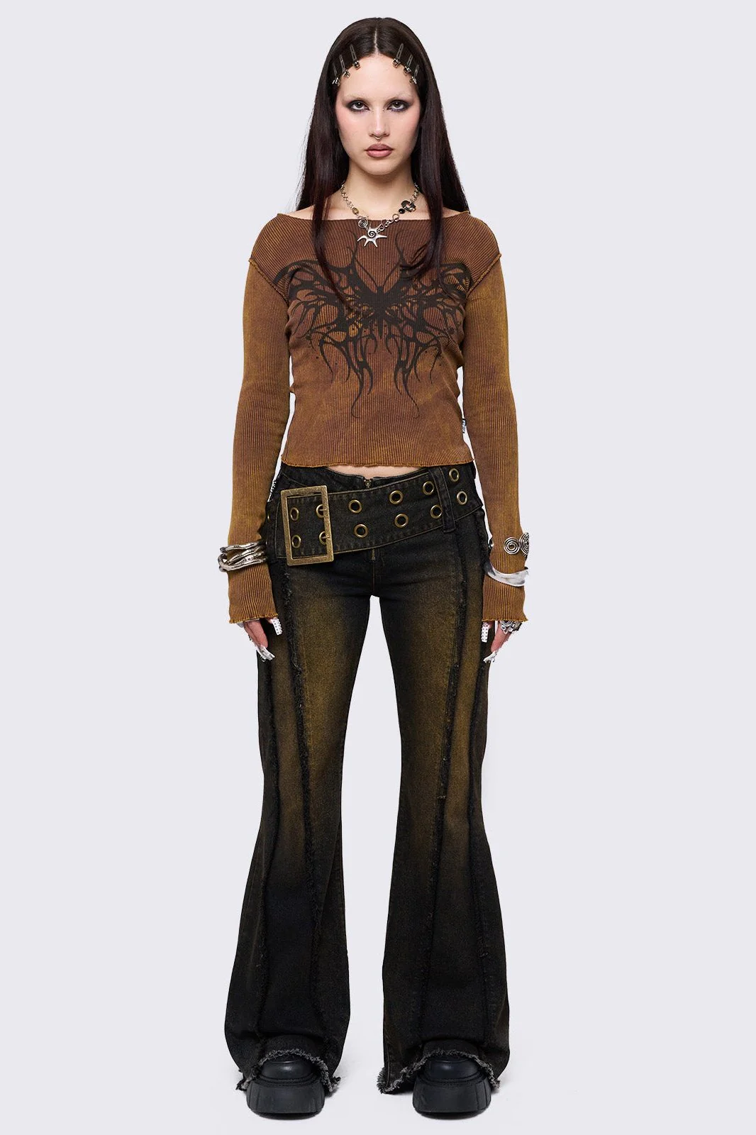 890-gia-overdye-belted-flared-jeans-2.webp Gia Overdye Belted Flared Jeans