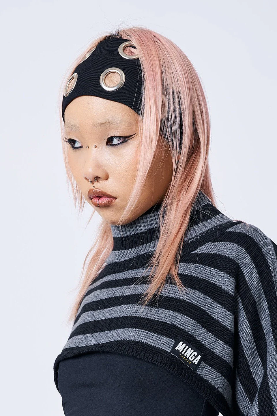 Elektra Black Headband