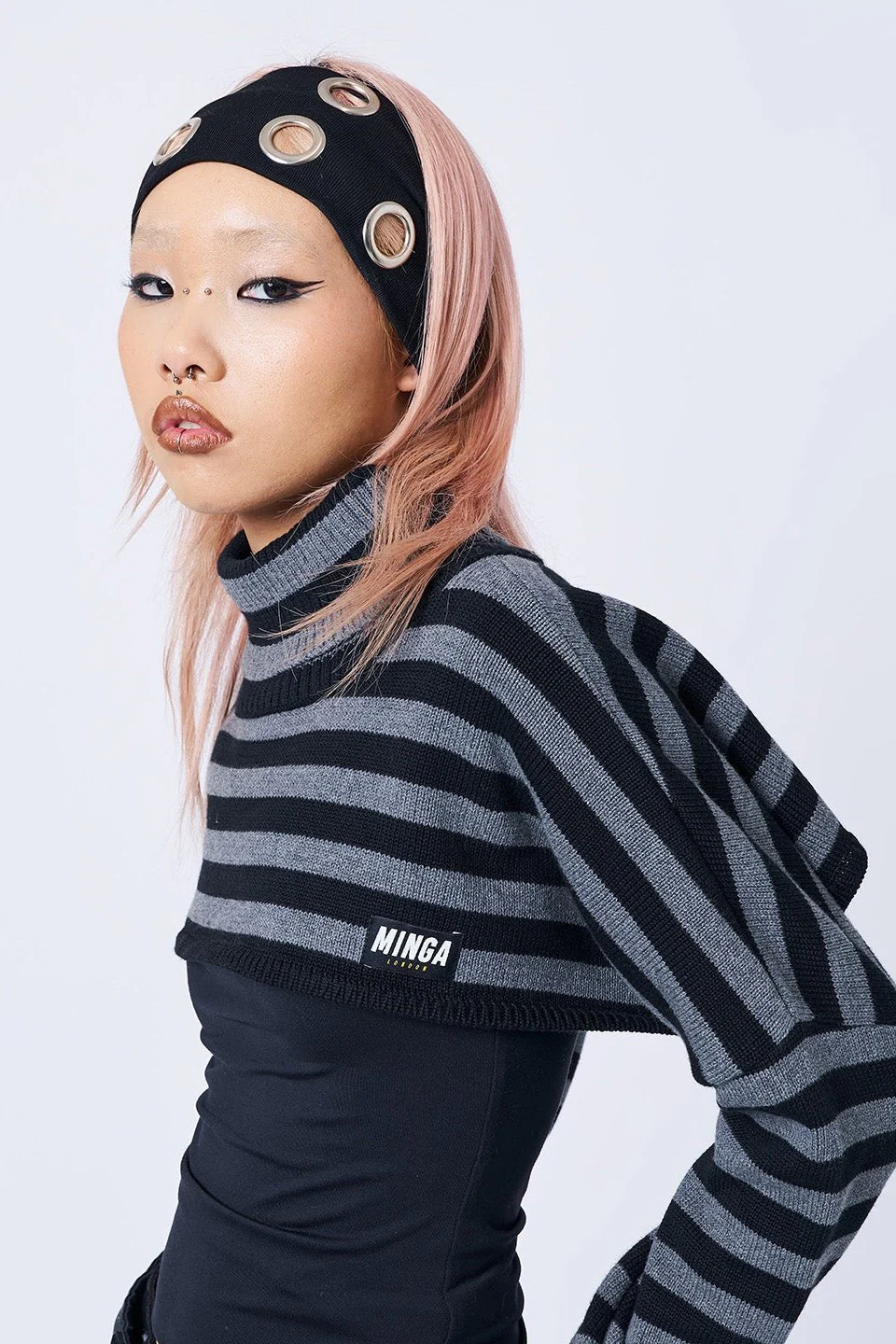 Elektra Black Headband