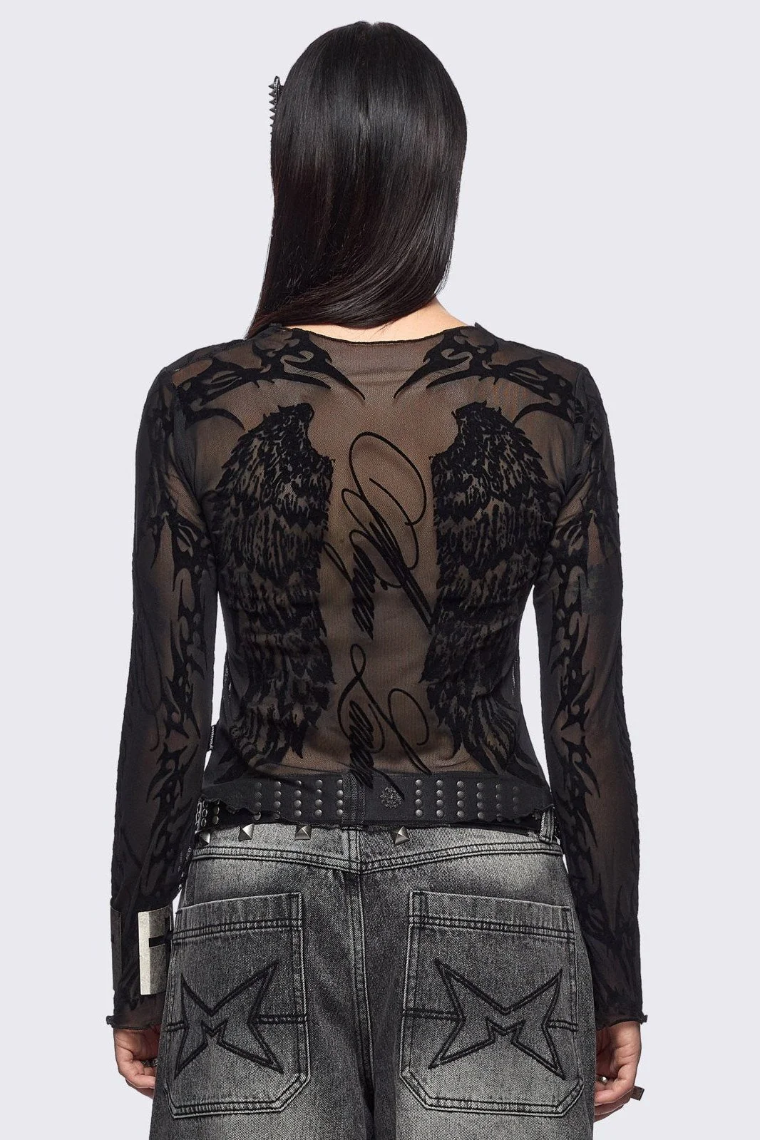 928-wing-it-black-mesh-top-3.webp Wing It Black Mesh Top