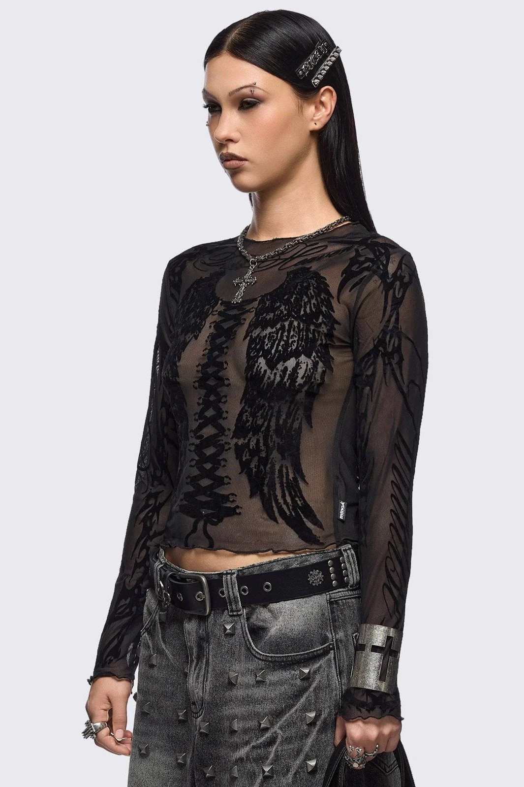 928-wing-it-black-mesh-top-4.webp Wing It Black Mesh Top