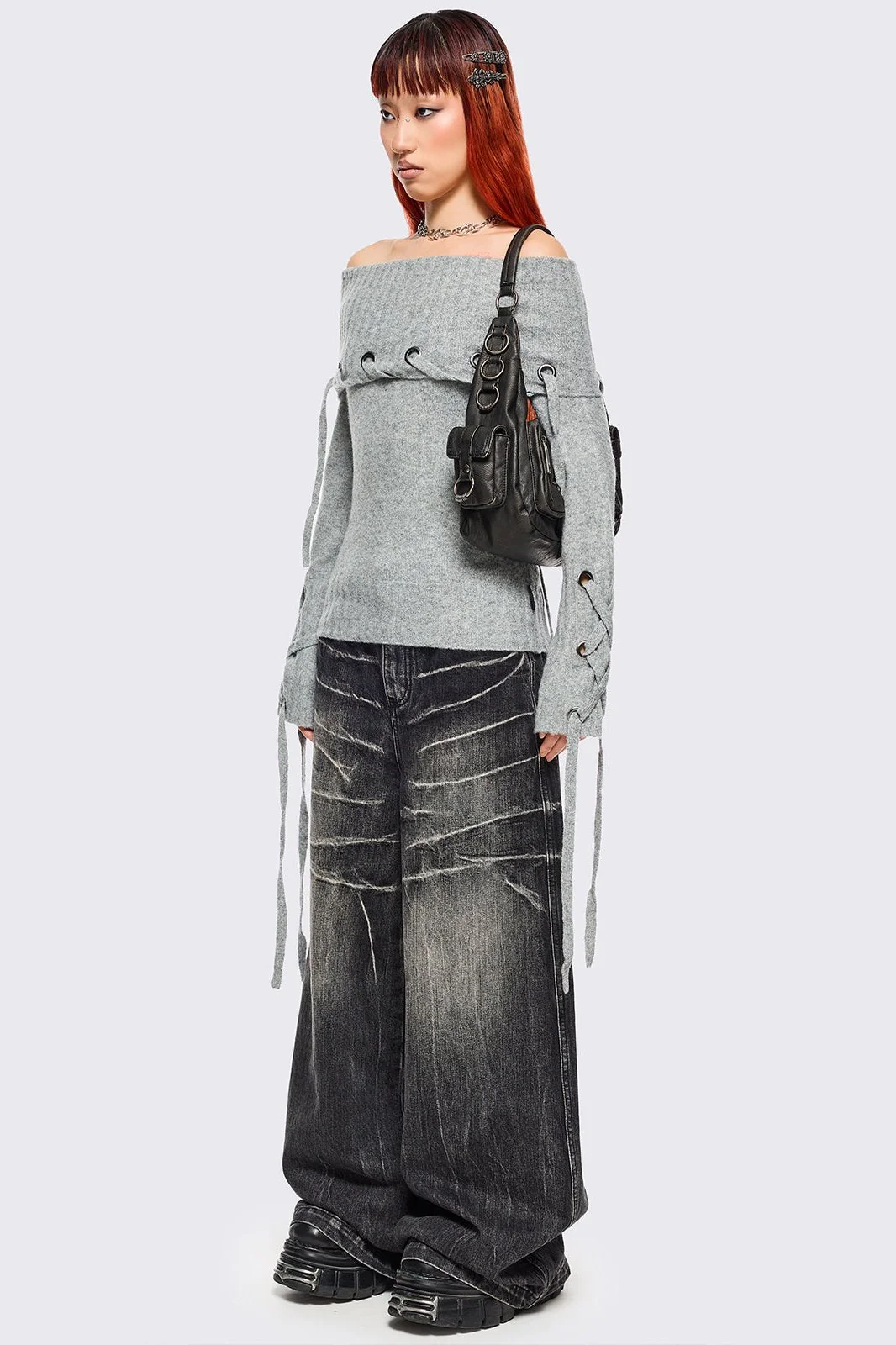 Lou Off-Shoulder Sweater