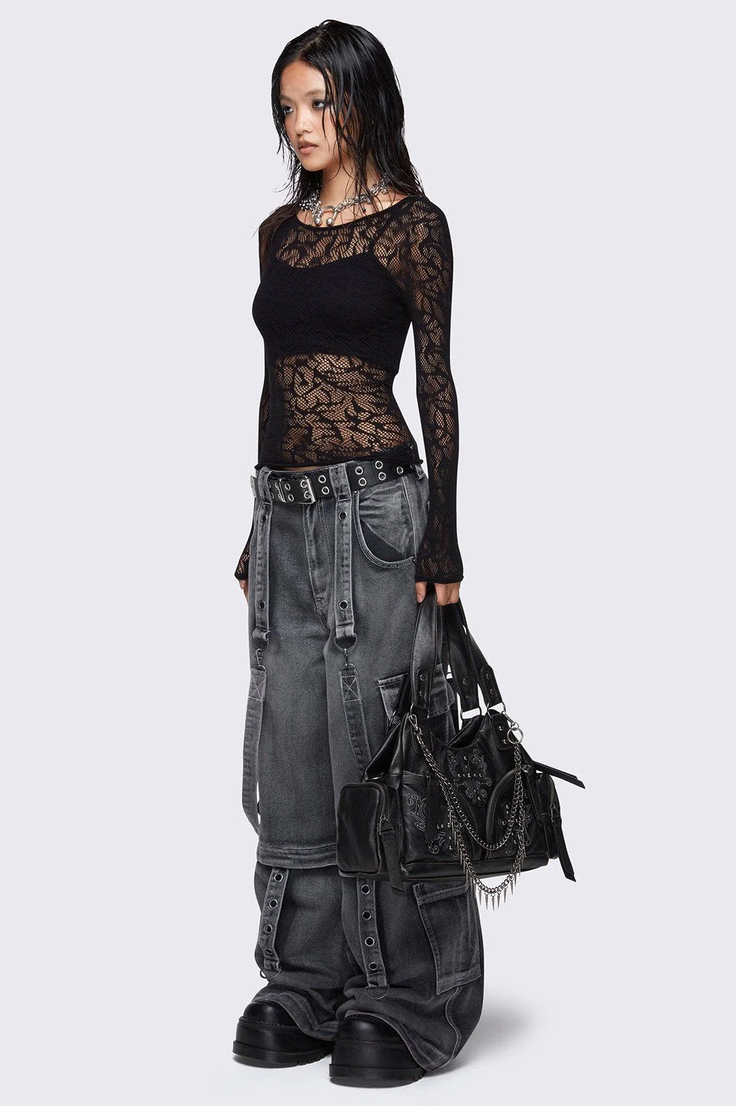 993-abyss-black-vegan-leather-shoulder-bag-5.webp Abyss Black Vegan Leather Shoulder Bag