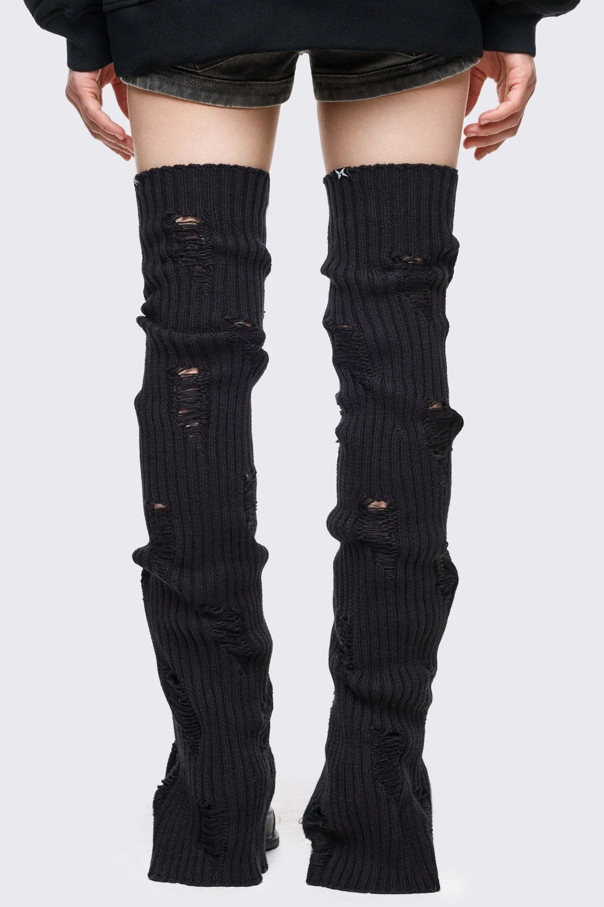 996-torn-black-leg-warmers-4.webp Torn Black Leg Warmers