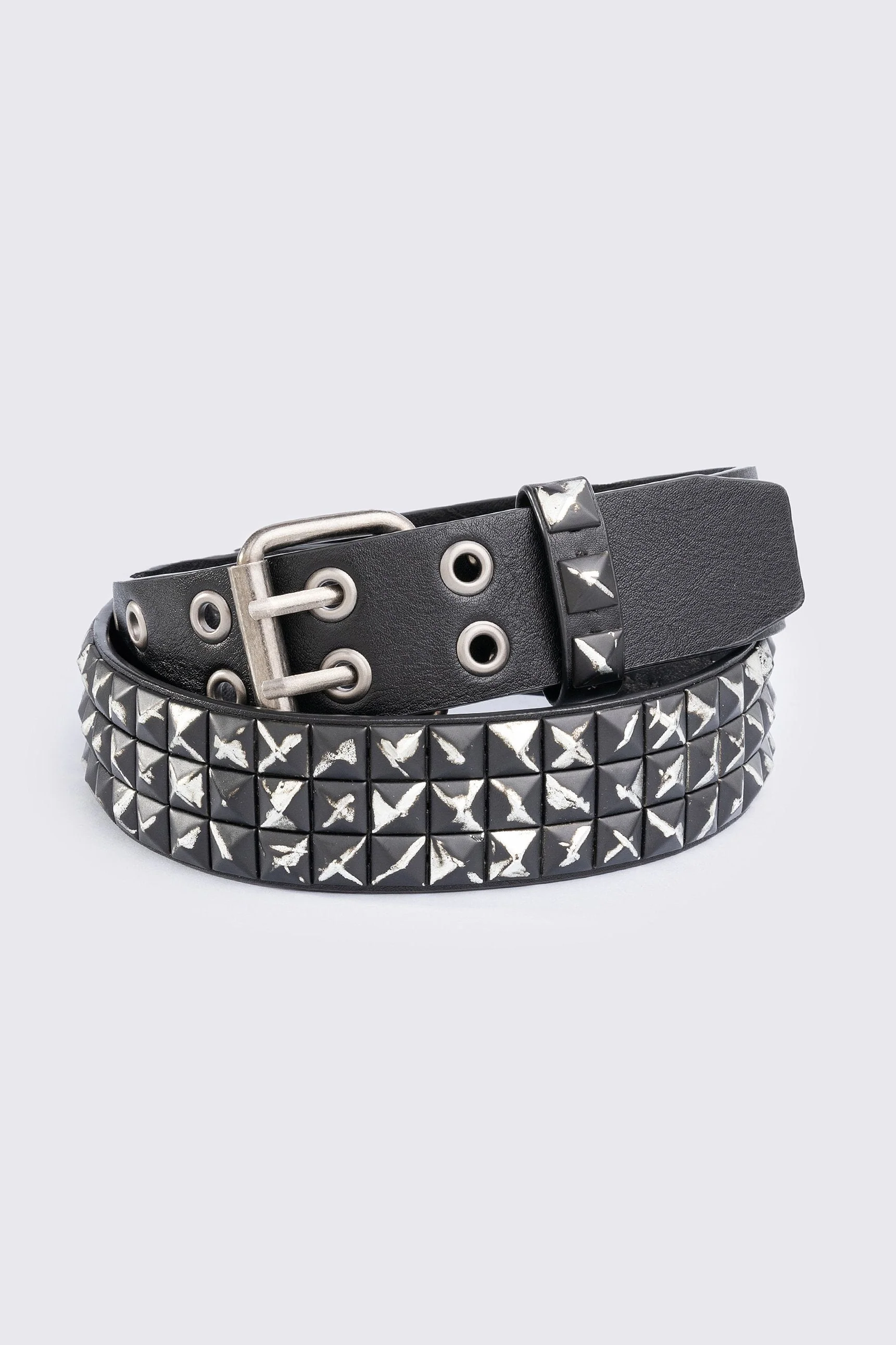 Brutal Square Studded Belt